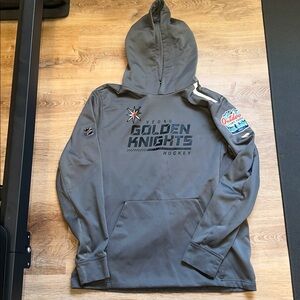 Fanatics Gray Vegas Golden Knights Hoodie